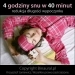 4 godziny snu w 40 minut - redukcja d�ugo�ci wypoczynku